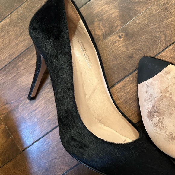 Club Monaco calf-hair high heels - Picture 3 of 7